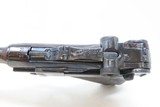WORLD WAR I 1916 Dated ERFURT Arsenal P08 Semi-Auto GERMAN LUGER C&R Pistol Imperial German 9mm Pistol w/BOHLER STAHL Barrel - 8 of 21