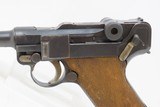 WORLD WAR I Era DWM 7.65x21mm GERMAN LUGER C&R Pistol Semi-Automatic .30
Commercial Post-War Handgun for Export - 4 of 20