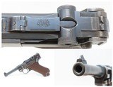 Iconic Post-WORLD WAR I Era DWM Semi-Auto 7.65mm GERMAN LUGER C&R PistolCirca 1920s Commercial Sidearm