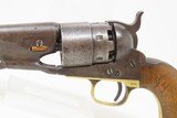 c1867 Antique Post-CIVIL WAR Model 1860 COLT ARMY .44 Caliber Percussion REVOLVER ICONIC Revolver Used in WESTWARD EXPANSION - 4 of 20