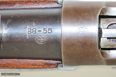 c1910 mfr. Scarce WINCHESTER Model 1894 Lever Action .38-55 WCF Carbine C&R Great Medium Bore Carbine with 20” Barrel - Image 10 of 20