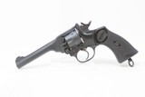WORLD WAR II British WEBLEY Mark IV .38-200 DOUBLE ACTION Revolver C&R S&W
“WAR FINISH” Military Sidearm - 2 of 22