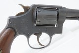 World War II US SMITH & WESSON .38 Cal. VICTORY Double Action Revolver C&R
Carry Weapon For Fighter and Bomber Pilots In WWII - 21 of 22