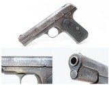 COLT Model 1903 POCKET HAMMERLESS .32 ACP Caliber Semi-Automatic C&R PISTOL WORLD WAR I Era Self Defense Pistol
