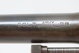 c1919 mfr. COLT ARMY SPECIAL .38 Special Caliber Double Action C&R REVOLVER - 6 of 18
