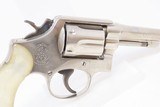 SMITH & WESSON Model 10-5 Double Action .38 SPECIAL Caliber Revolver C&R
VERY NICE NICKEL FINISH Revolver w/ PEARLITE GRIP - 19 of 20