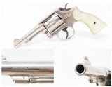SMITH & WESSON Model 10-5 Double Action .38 SPECIAL Caliber Revolver C&R
VERY NICE NICKEL FINISH Revolver w/ PEARLITE GRIP - 1 of 20
