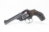 SMITH & WESSON .38 Safety Hammerless 4th Model C&R DOUBLE ACTION RevolverTurn of the Century TOP BREAK Revolver - 2 of 19