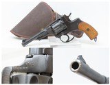 RUSSIAN WW II Soviet NAGANT Model 1895 TULA Arsenal Revolver EASTERN FRONTTULA Arsenal Revolver w/HOLSTER, LANYARD, & TOOLS