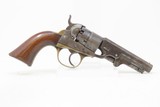Antique COOPER FIREARMS Co. Double Action NAVY Model .36 Cal PERC. Revolver CIVIL WAR ERA Revolver with “ISSAC L. CLARKE” HOLSTER - 13 of 16