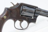 SMITH & WESSON .38 M&P Pre-Model 10 Double Action .38 SPECIAL Revolver C&RRevolver w/ HOLSTER - 20 of 21