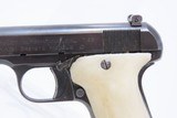 FRENCH M.A.B. Model “D” 7.65mm SEMI-AUTOMATIC Hammerless POCKET Pistol C&R
.32 ACP Caliber Pistol w/Slide Marked “POLICE D’ETAT” - 4 of 18