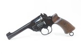 World War II WEBLEY & SCOTT No. 2 Mark I* .38 DOUBLE ACTION Revolver C&RMade circa 1938-42 at Birmingham, England - 2 of 20