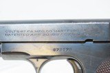 COLT Model 1903 POCKET HAMMERLESS .32 ACP Caliber Semi-Automatic C&R PISTOL - 6 of 18