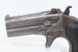 Classic REMINGTON Double DERINGER .41 Caliber Rimfire Type II C&R PISTOLOver/Under .41 Caliber HIDEOUT/SELF DEFENSE Pistol - 4 of 14