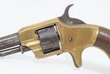 SCARCE Antique WHITNEYVILLE ARMORY .22 Rimfire SPUR TRIGGER Pocket REVOLVER 1 of Just 14,000 Made at the Whitneyville Armory - 3 of 16
