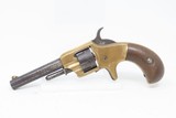 SCARCE Antique WHITNEYVILLE ARMORY .22 Rimfire SPUR TRIGGER Pocket REVOLVER 1 of Just 14,000 Made at the Whitneyville Armory