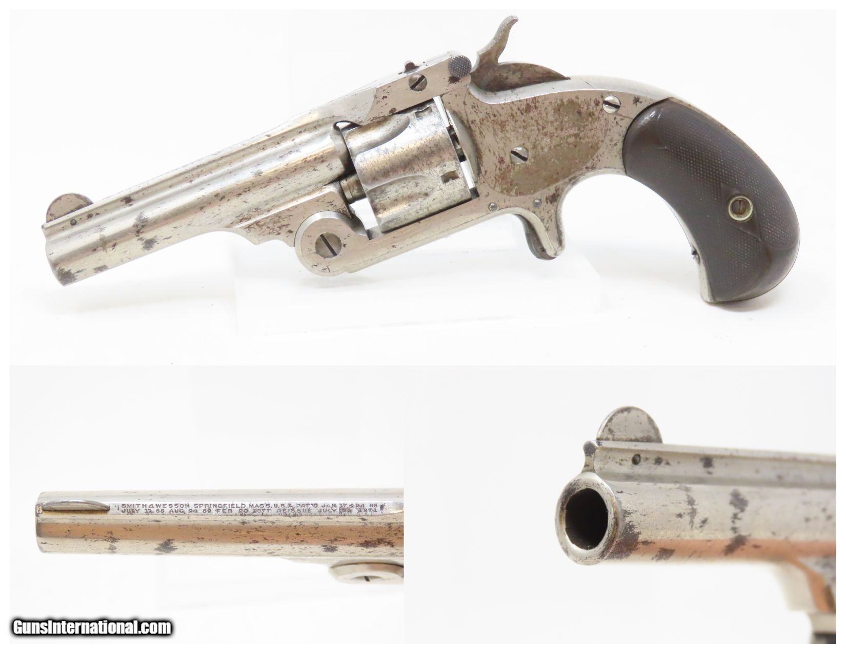 Antique SMITH & WESSON .32 “Wild West” SINGLE ACTION REVOLVER Spur ...