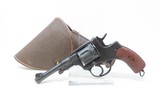 RUSSIAN World War II Soviet NAGANT Model 1895 TULA ARSENAL 7.62mm Revolver
WORLD WAR II ERA Nagant Revolver with HOLSTER - 2 of 22