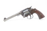 c1907 mfr. COLT NEW ARMY & NAVY .41 Caliber Double Action REVOLVER C&R 1892 First DA Swing Out Cylinder Used by the US Military - 2 of 18