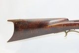 Antique Half-Stock .38 Caliber Percussion American LONG RIFLE by LITTLE Kentucky Style HUNTING/HOMESTEAD Long Rifle - 3 of 19