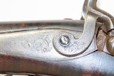 NEW YORK Antique DOUBLE RIFLE by PHILLIPS Side by Side .44 Cal. PercussionLARGE GAME Double Rifle with POWDER FLASK - 6 of 20