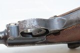 c1935 mfr Code “G” Date World War II German MAUSER “s/42” Luger P.08 Pistol WWII German Semi-Automatic C&R Sidearm - 12 of 19