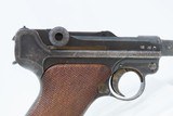 c1935 mfr Code “G” Date World War II German MAUSER “s/42” Luger P.08 Pistol WWII German Semi-Automatic C&R Sidearm - 18 of 19