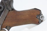 c1935 mfr Code “G” Date World War II German MAUSER “s/42” Luger P.08 Pistol WWII German Semi-Automatic C&R Sidearm - 3 of 19