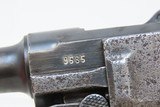 c1935 mfr Code “G” Date World War II German MAUSER “s/42” Luger P.08 Pistol WWII German Semi-Automatic C&R Sidearm - 6 of 19