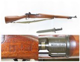 WORLD WAR II US Remington M1903A3 BOLT ACTION .30-06 Springfield C&R RifleFLAMING BOMB Marked w/BAYONET, SCABBARD, & SLING - 1 of 22