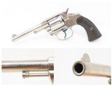 c1903 mfr COLT NEW POLICE .32 C&R REVOLVER Double Action Gangster LE Nickel Early-20th Century Law Enforcement Sidearm