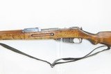 WORLD WAR II Era FINNISH SAKO Mosin-Nagant M39 C&R 7.62x54R INFANTRY RifleWWII 1944 Dated Finland Military Rifle - 17 of 20