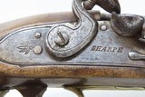 Antique SHARPE of LONDON “Extra Sharpe Proof” Flintlock TRADE Belt Pistol
Early-1800s British Export with Birmingham Proofs - 7 of 18