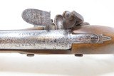 Antique SHARPE of LONDON “Extra Sharpe Proof” Flintlock TRADE Belt Pistol
Early-1800s British Export with Birmingham Proofs - 9 of 18