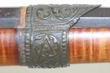 Antique GOLD INLAID Ornate Spanish .52 Caliber Caucasian MIQUELET Rifle
Late 18th to Early 19th Century Miquelet Rifle - 6 of 18