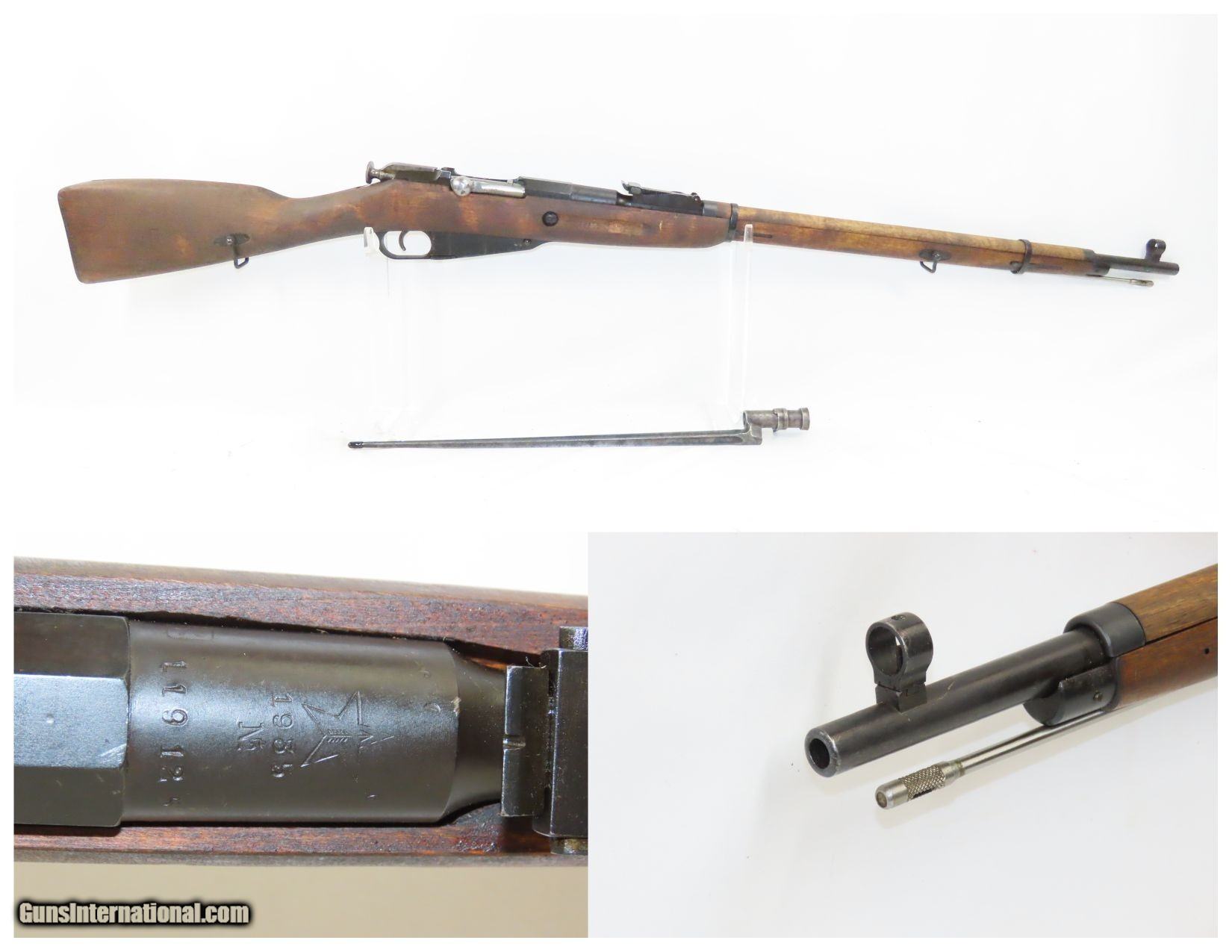 1935 Dated SOVIET TULA ARSENAL Mosin Nagant 7.62mm Model 1891 30