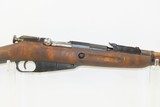 1935 Dated SOVIET TULA ARSENAL Mosin-Nagant 7.62mm Model 1891/30 C&R Rifle
With FINNISH ARMY “SA” Stamp & SPIKE BAYONET - 5 of 20