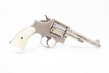 Smith & Wesson .38 MILITARY & POLICE Model of 1905 .38 SPECIAL Revolver C&R BEAUTIFUL NICKEL 4th Change Revolver w/ PEARL GRIP - 17 of 20