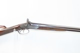 c1850s Antique R.P. BRUFF Side by Side 14 Gauge PERCUSSION Shotgun ENGRAVED Scarce Mid-1800s Double Barrel w/CHECKERED STOCK - 14 of 17