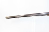 c1850s Antique R.P. BRUFF Side by Side 14 Gauge PERCUSSION Shotgun ENGRAVED Scarce Mid-1800s Double Barrel w/CHECKERED STOCK - 4 of 17