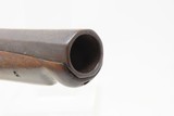 EUROPEAN Antique “MANSTOPPER” .67 Caliber FLINTLOCK Belt/Holster PistolENGRAVED With BRASS POMMEL and Trim - 6 of 17