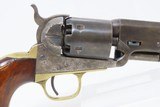 c1863 CIVIL WAR Antique COLT Model 1851 NAVY 36 Caliber PERCUSSION Revolver Manufactured in 1863 in Hartford, Connecticut! - 18 of 19