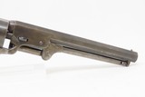 c1863 CIVIL WAR Antique COLT Model 1851 NAVY 36 Caliber PERCUSSION Revolver Manufactured in 1863 in Hartford, Connecticut! - 19 of 19