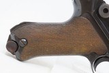 Commercial INTERWAR DWM German LUGER P.08 7.65mm Semi-Automatic PISTOL C&RCROWN/N Proof; TREATY OF VERSAILLES Caliber w/HOLSTER - 17 of 19