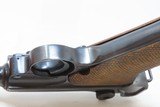 Commercial INTERWAR DWM German LUGER P.08 7.65mm Semi-Automatic PISTOL C&RCROWN/N Proof; TREATY OF VERSAILLES Caliber w/HOLSTER - 13 of 19