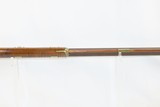 Antique BACK ACTION Half Stock AMERICAN Percussion .42 Caliber Long Rifle
“HENRY ELWELL/WARRANTED” Lock w/ NRA Informational Letter - 9 of 19
