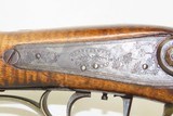 Antique BACK ACTION Half Stock AMERICAN Percussion .42 Caliber Long Rifle
“HENRY ELWELL/WARRANTED” Lock w/ NRA Informational Letter - 7 of 19