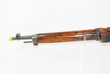 EMPIRE of JAPAN World War 2 PACIFIC THEATER Kokura Type 38 C&R ARMY Carbine Arisaka Manufactured Circa 1940 w/DUST COVER & SLING - 14 of 17