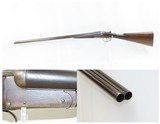 English W.R. PAPE 12 Gauge BOXLOCK Double Barrel HAMMERLESS Shotgun C&RVERY NICE 12 Gauge English Made Shotgun - 1 of 19